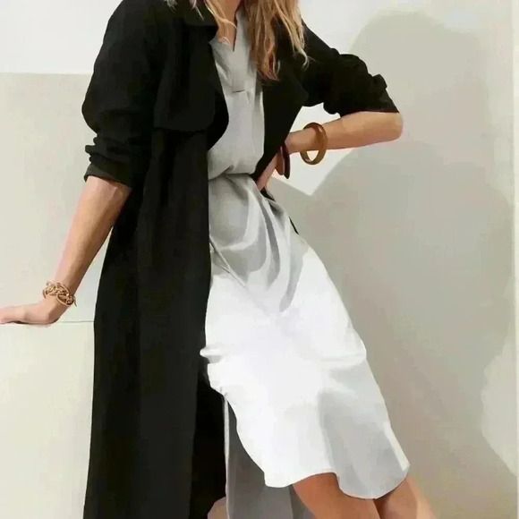 Banana Republic Textured Satin Midi Dress - Picture 1 of 15